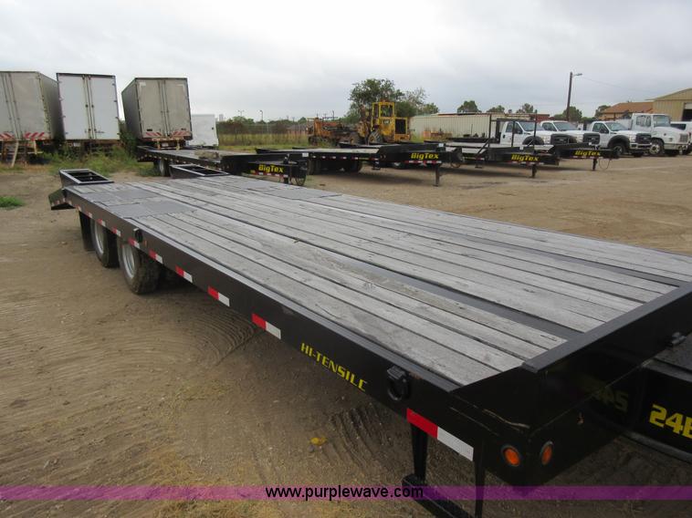 image for item L2772 2014 Big Tex 24ED-24+5 equipment trailer