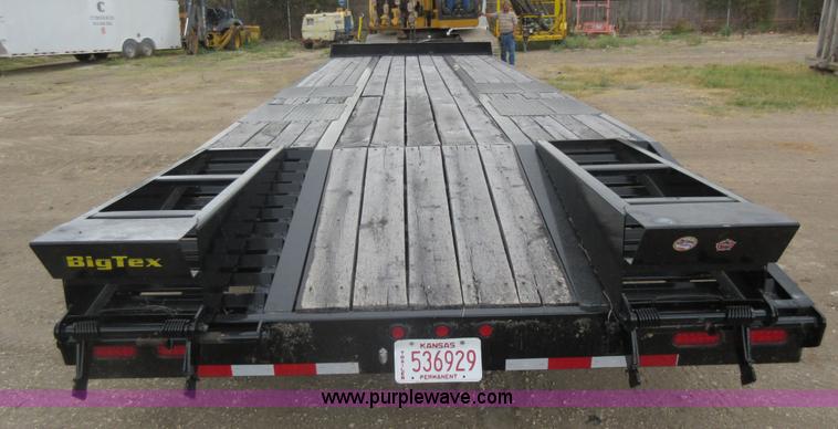 image for item L2772 2014 Big Tex 24ED-24+5 equipment trailer