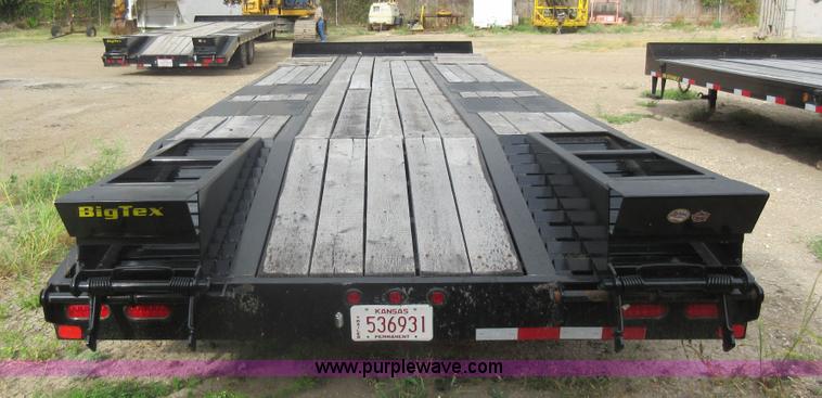 image for item L2773 2014 Big Tex 24ED-24+5 equipment trailer