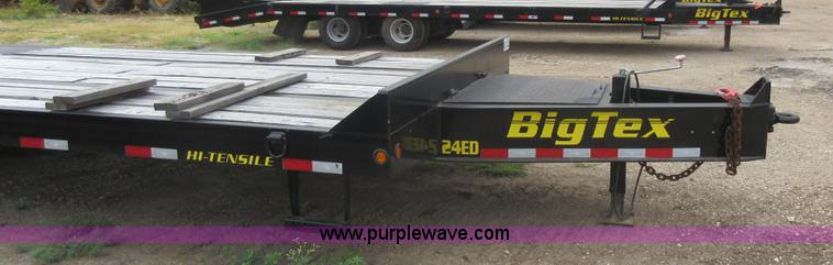 image for item L2773 2014 Big Tex 24ED-24+5 equipment trailer