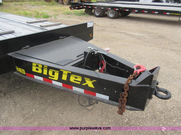 image for item L2773 2014 Big Tex 24ED-24+5 equipment trailer