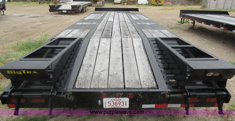 image for item L2773 2014 Big Tex 24ED-24+5 equipment trailer