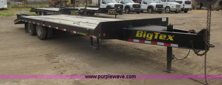 image for item L2774 2014 Big Tex 24ED-24+5 equipment trailer
