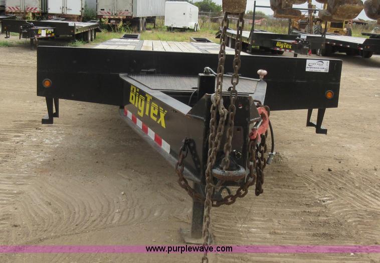 image for item L2774 2014 Big Tex 24ED-24+5 equipment trailer