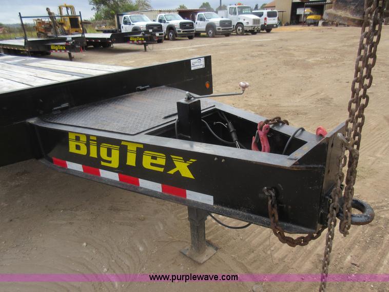 image for item L2774 2014 Big Tex 24ED-24+5 equipment trailer