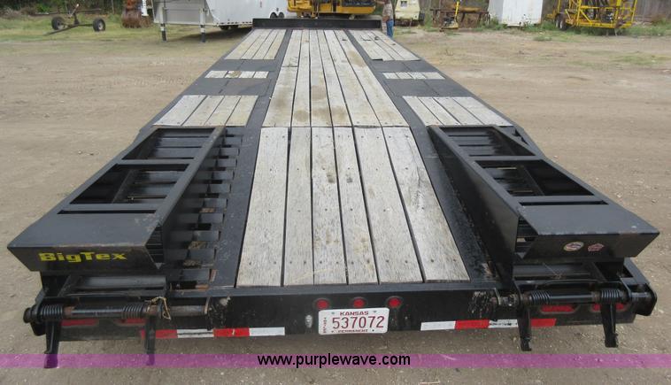 image for item L2774 2014 Big Tex 24ED-24+5 equipment trailer