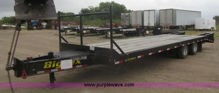 image for item L2775 2014 Big Tex 24ED-24+5 equipment trailer