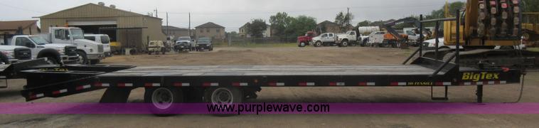 image for item L2775 2014 Big Tex 24ED-24+5 equipment trailer