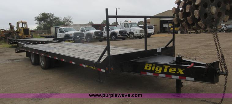 image for item L2775 2014 Big Tex 24ED-24+5 equipment trailer