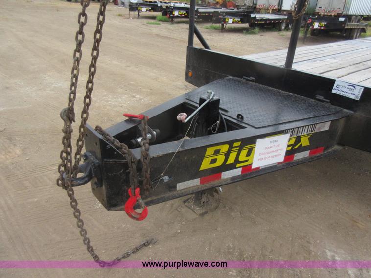 image for item L2775 2014 Big Tex 24ED-24+5 equipment trailer