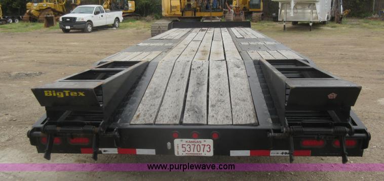 image for item L2776 2014 Big Tex 24ED-24+5 equipment trailer
