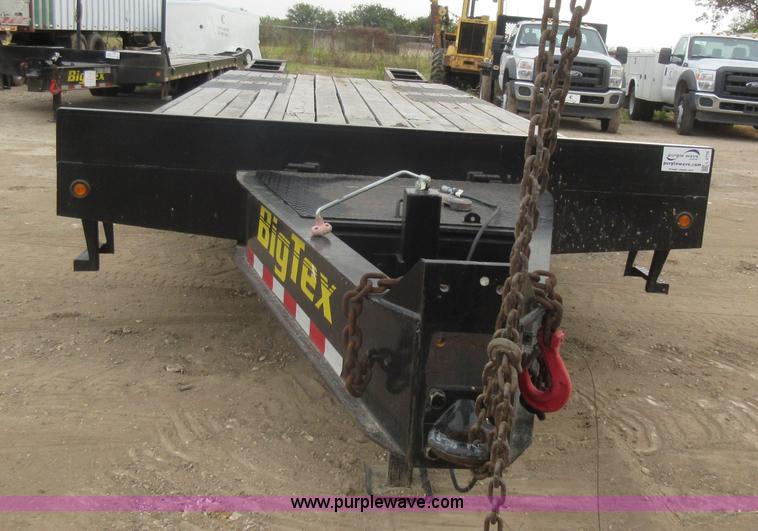 image for item L2776 2014 Big Tex 24ED-24+5 equipment trailer