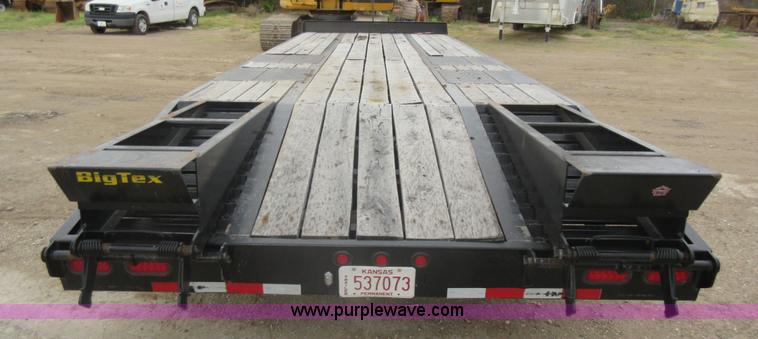 image for item L2776 2014 Big Tex 24ED-24+5 equipment trailer