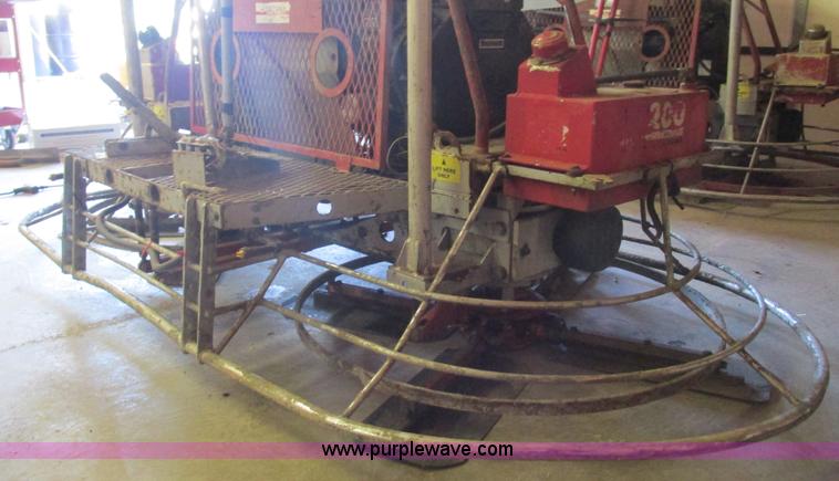 image for item L5275 Razorback HP200 power trowel