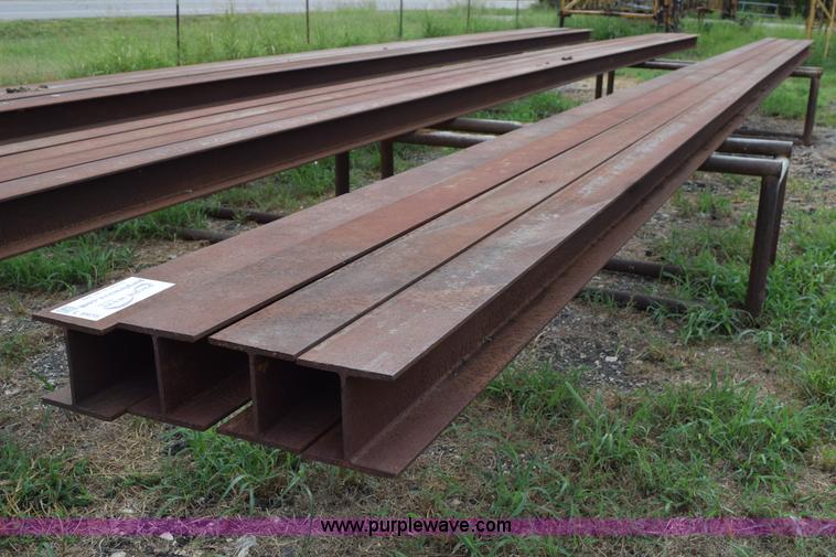 (4) H-beams in Greenville, TX | Item L5975 sold | Purple Wave
