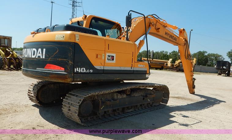 image for item L6298 2012 Hyundai Robex 140LC-9 excavator