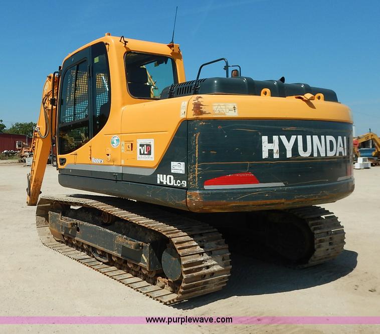 image for item L6298 2012 Hyundai Robex 140LC-9 excavator