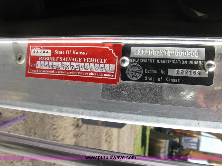 image for item L6311 1995 Kenworth T600 dump truck