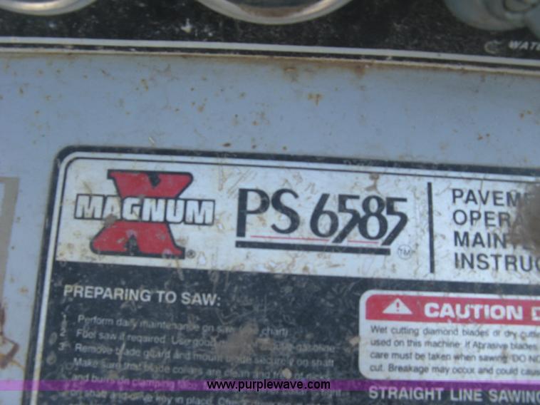 image for item L6338 Magnum X PS6585 concrete saw