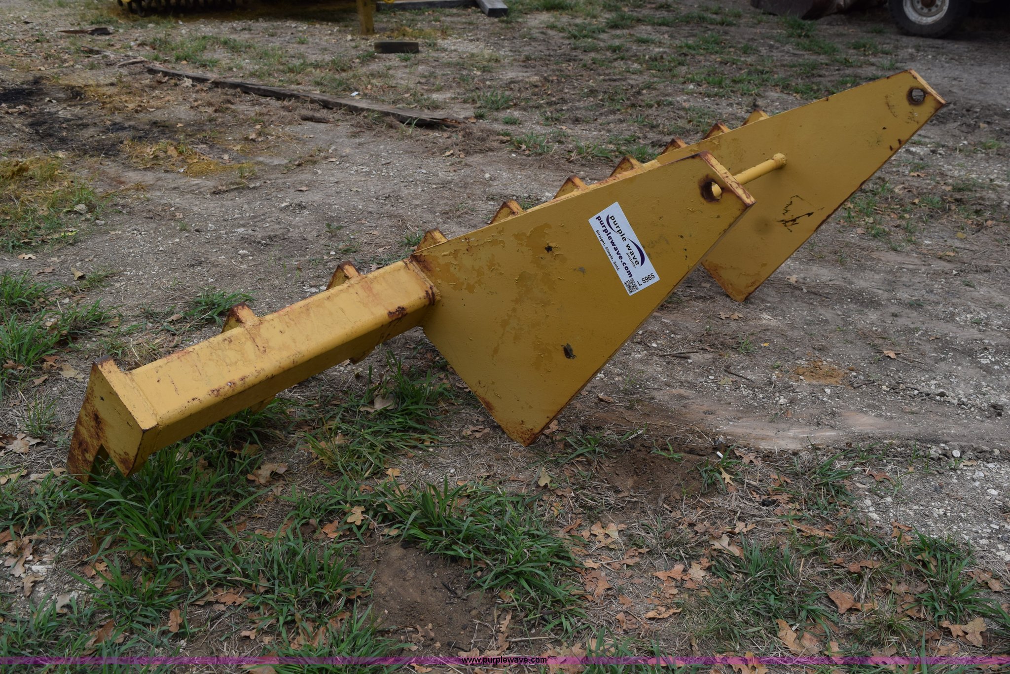 Root Rake loader attachment in Greenville, TX | Item L5965 sold ...