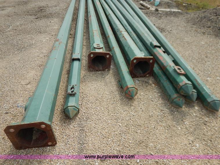 image for item BH9832 (9) 25' light poles