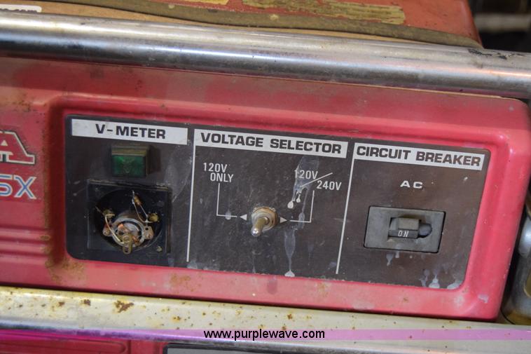 image for item BO9741 Honda EM5000 SX generator