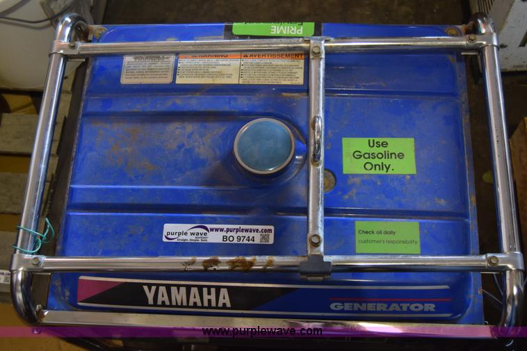 image for item BO9744 Yamaha YG6600DE generator