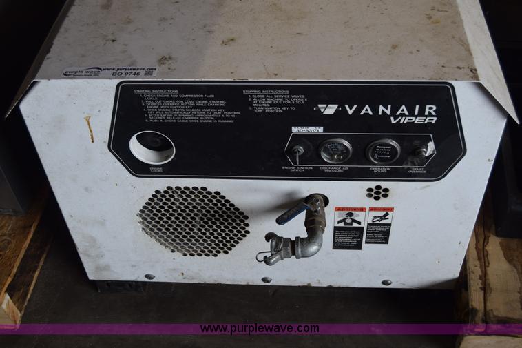 image for item BO9746 Vanair Viper air compressor