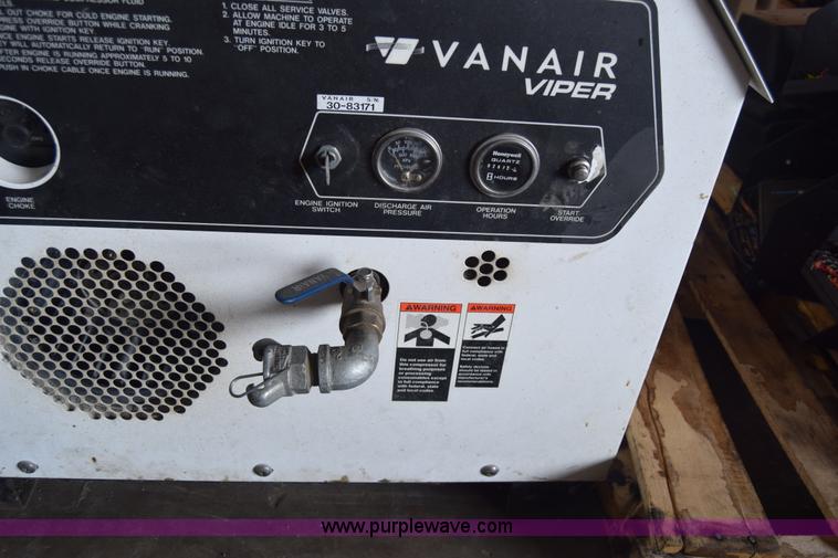 image for item BO9746 Vanair Viper air compressor