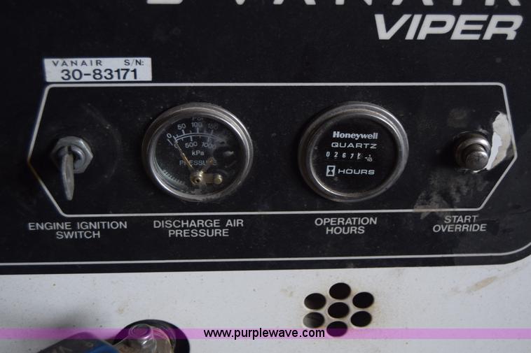 image for item BO9746 Vanair Viper air compressor