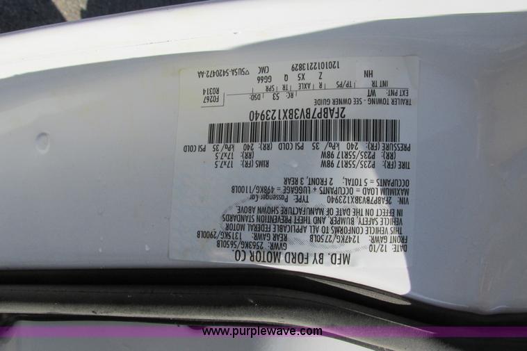 image for item J3630 2011 Ford Crown Victoria Police Interceptor