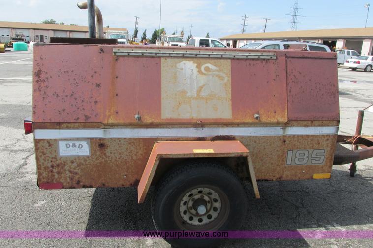 image for item J3642 1992 Leroi 185 air compressor