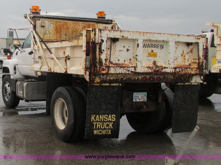 image for item J3648 2000 GMC C7500 dump truck