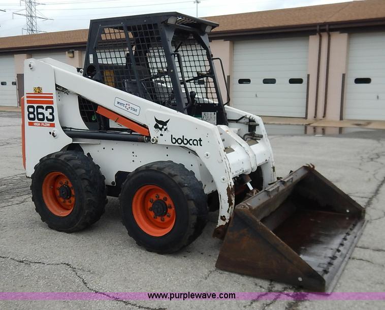 image for item J6427 1998 Bobcat 863 skid steer