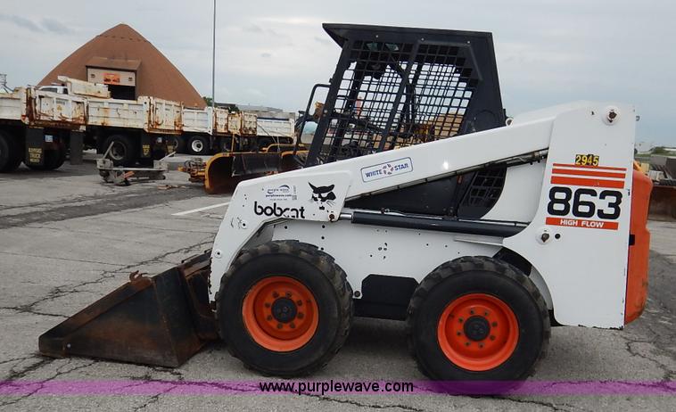 image for item J6427 1998 Bobcat 863 skid steer