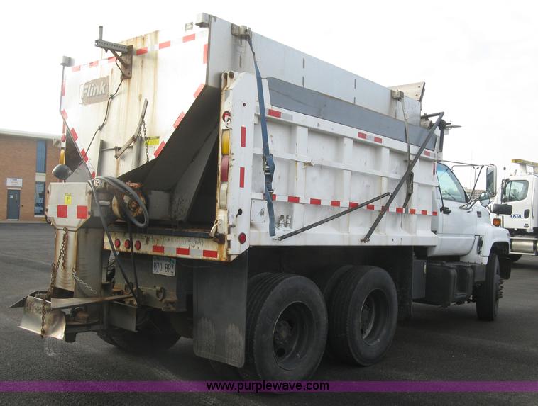 image for item L6346 2002 GMC C8500 dump truck