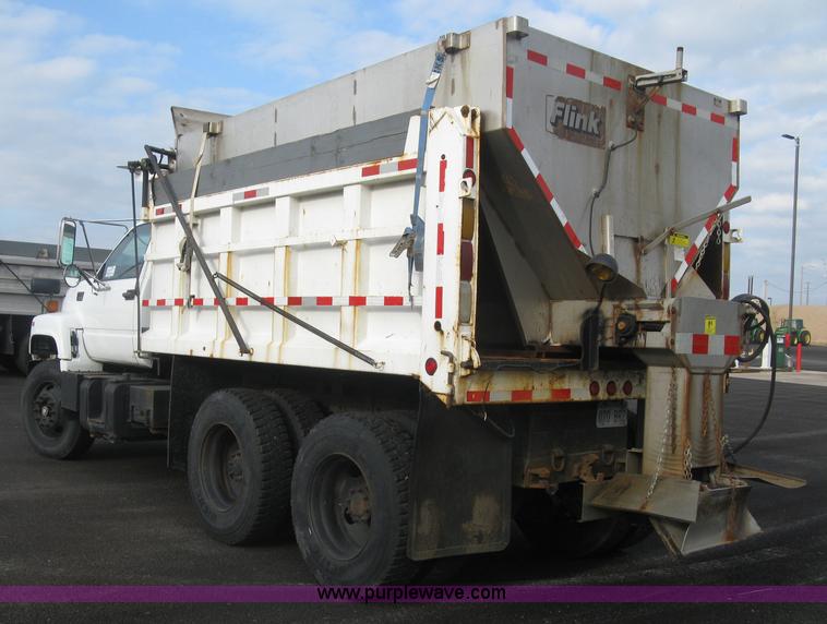 image for item L6346 2002 GMC C8500 dump truck