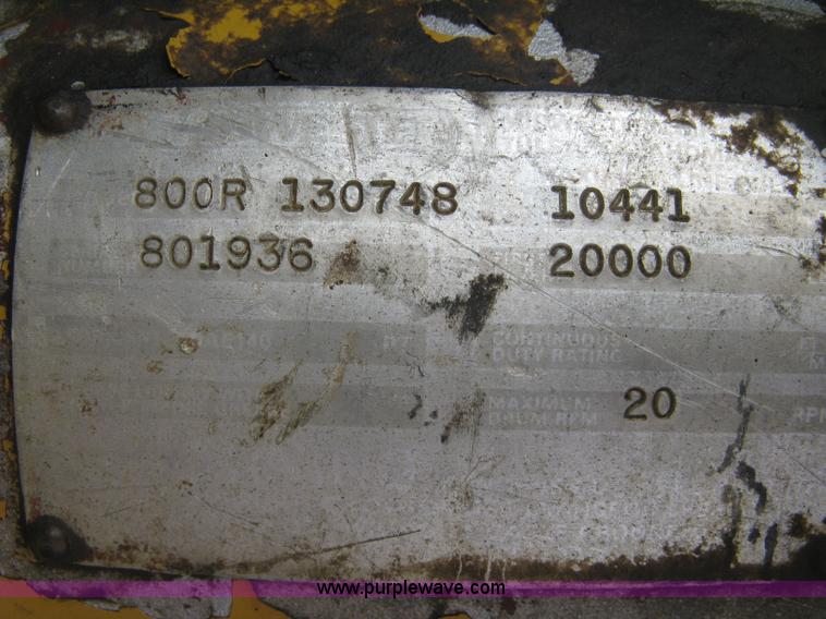 image for item L6356 1996 Caterpillar 939 track loader