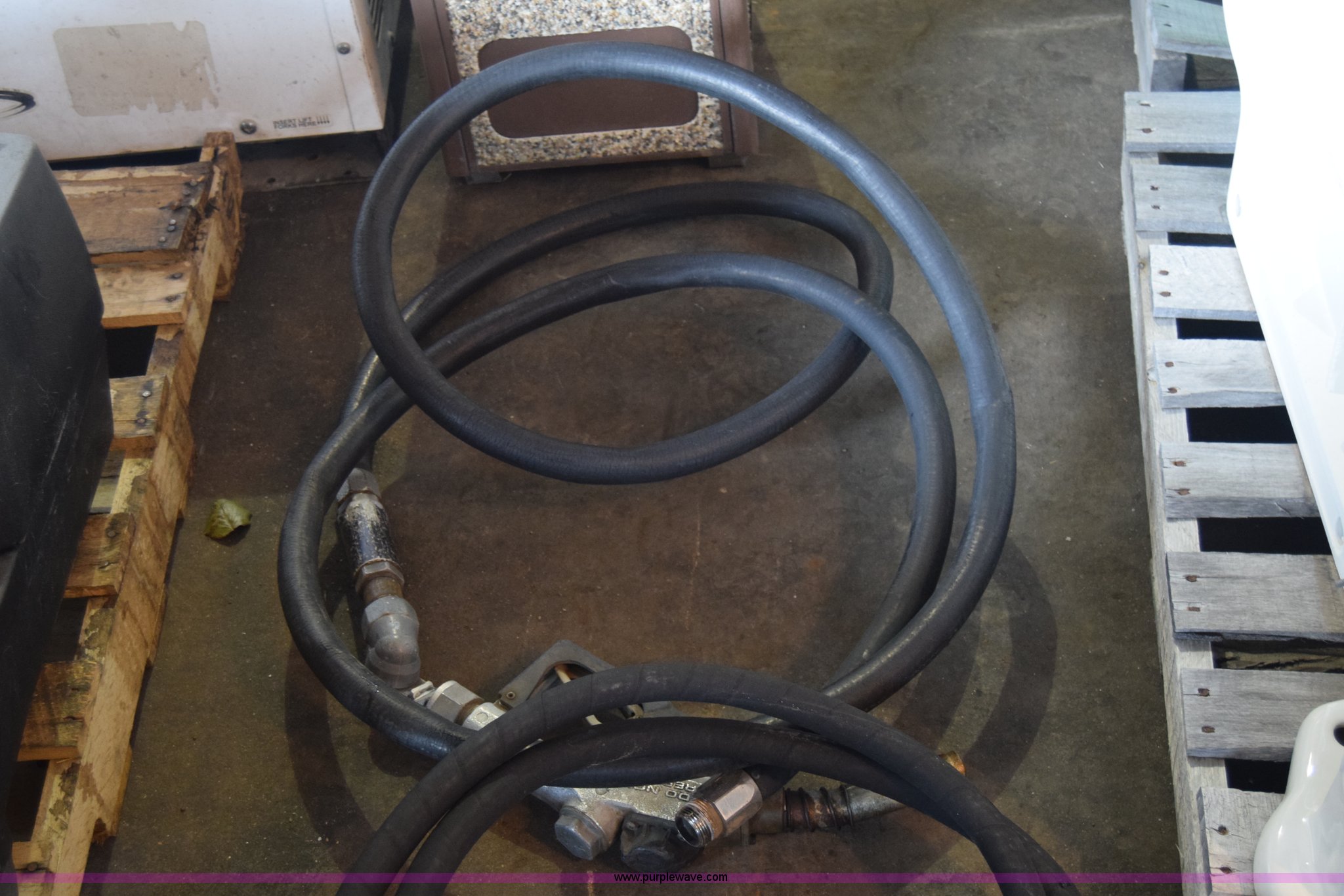 (10) gas pump hoses in Wichita, KS Item BO9740 sold Purple Wave