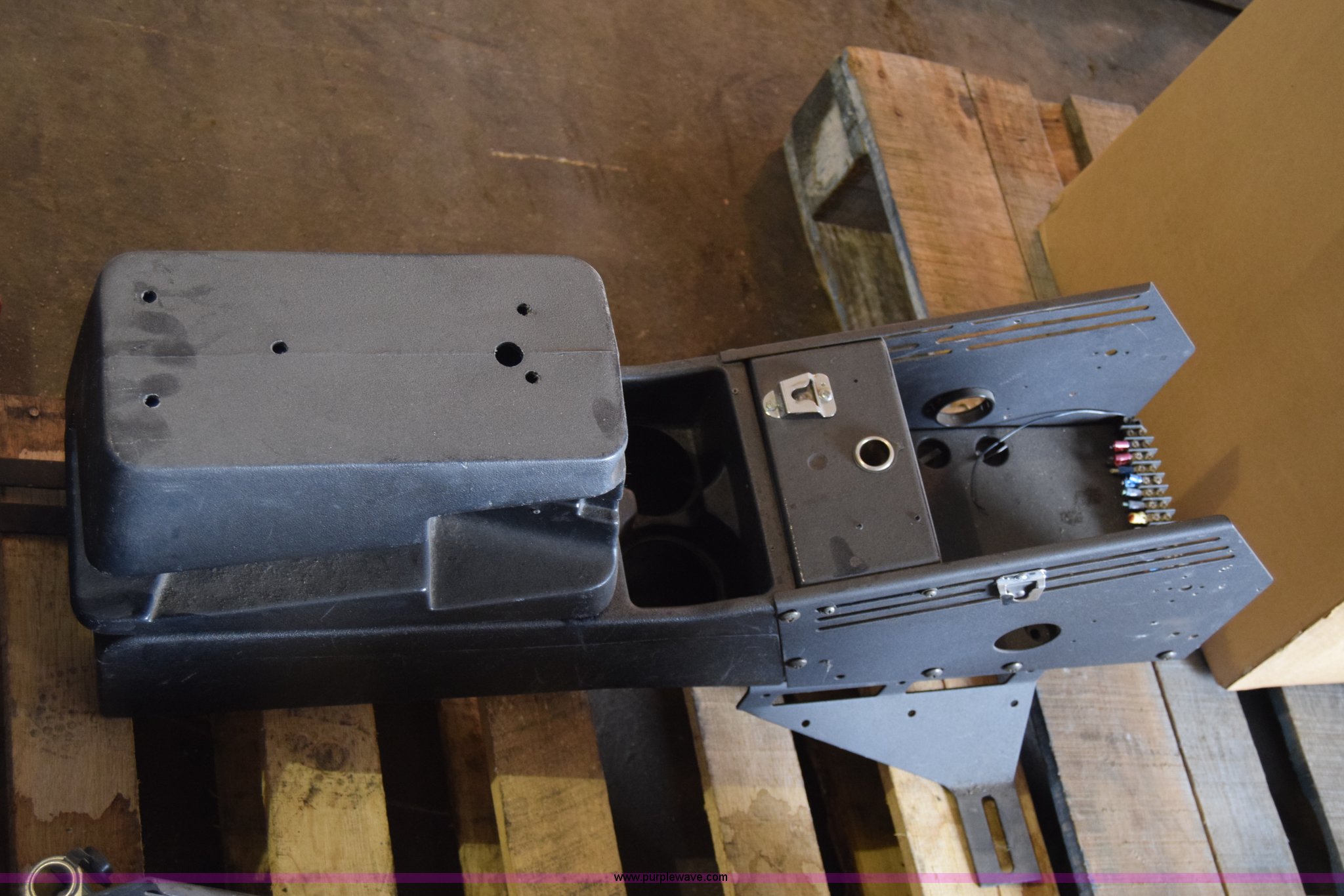 (6) Police cruiser center consoles in Wichita, KS Item BO9747 sold