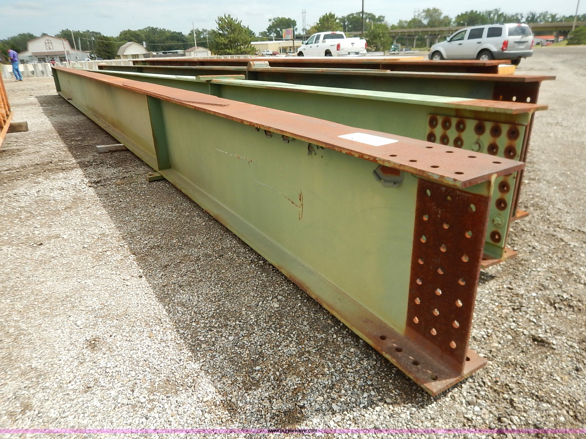 (2) bridge beams in Topeka, KS Item J3638 sold Purple Wave