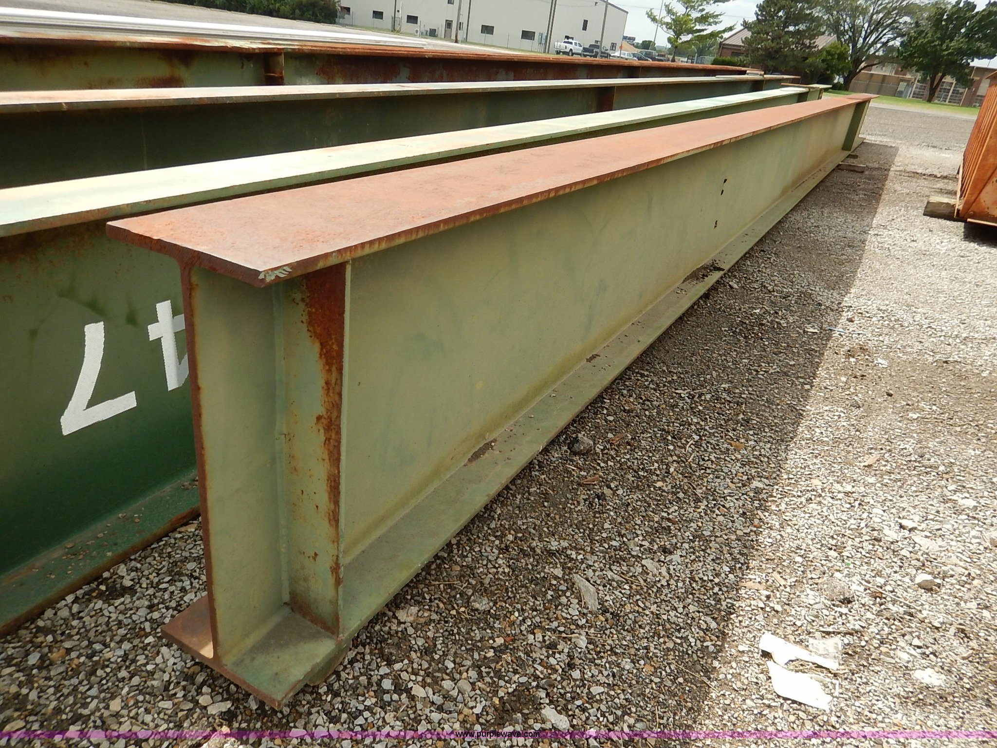 (2) bridge beams in Topeka, KS Item J3638 sold Purple Wave