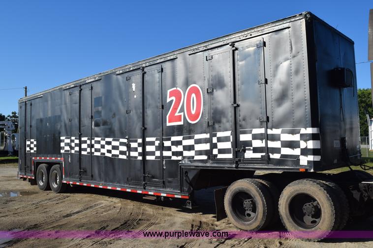 image for item K6636 1977 Matlock enclosed racing trailer