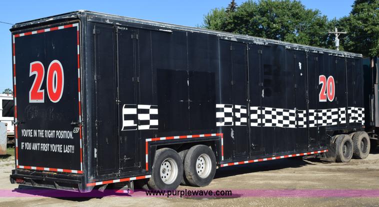 image for item K6636 1977 Matlock enclosed racing trailer