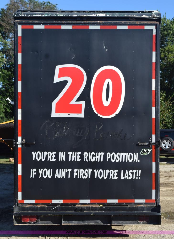 image for item K6636 1977 Matlock enclosed racing trailer