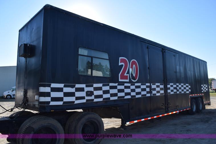 image for item K6636 1977 Matlock enclosed racing trailer