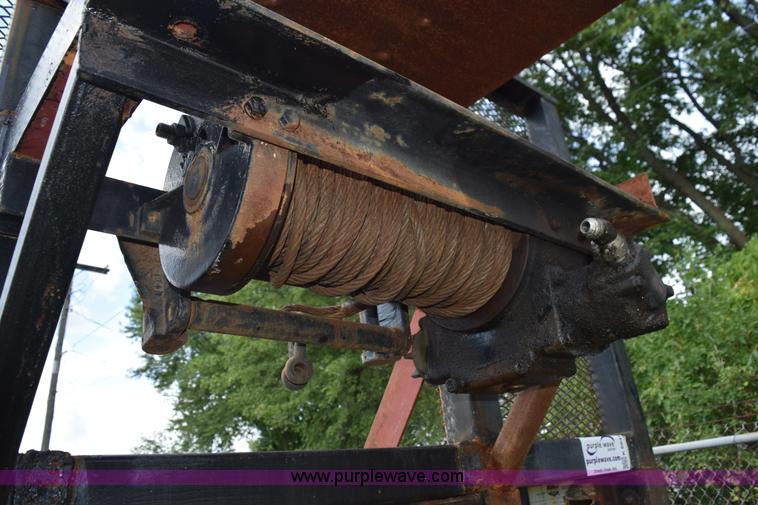 image for item K6642 1993 Wabash flatbed roller deck trailer