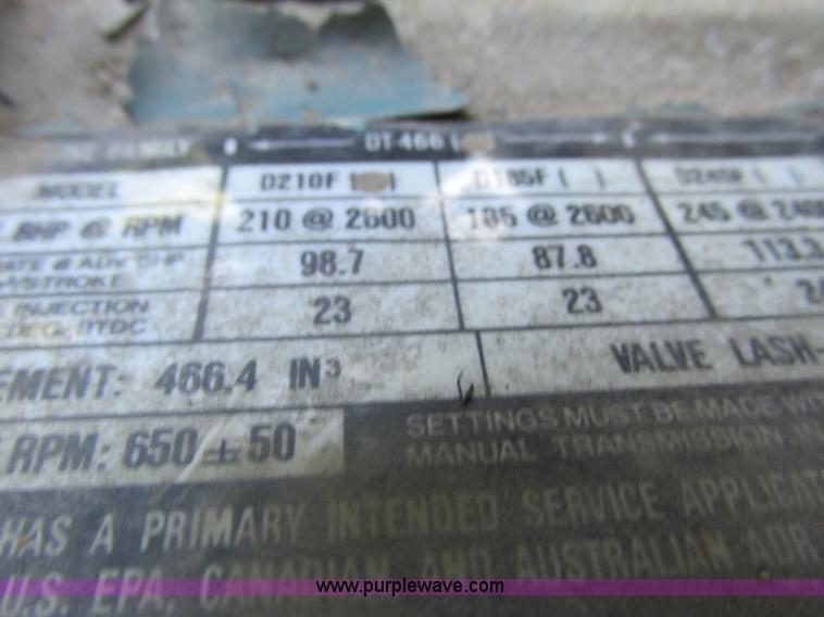 image for item K6647 1990 International 4900 bucket truck