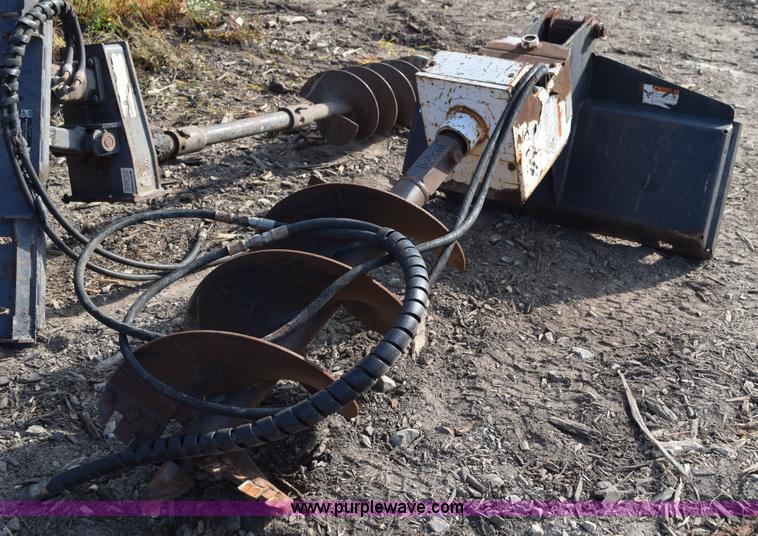 image for item L5903 Ingersoll Rand skid steer auger attachment