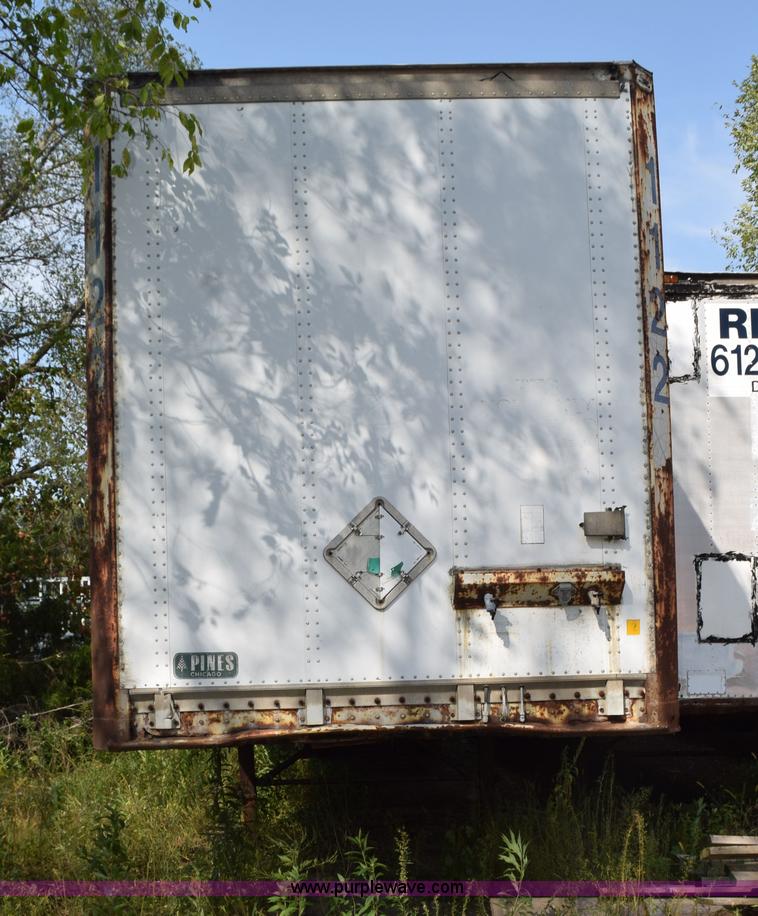 image for item L5928 1980 Pines dry van trailer